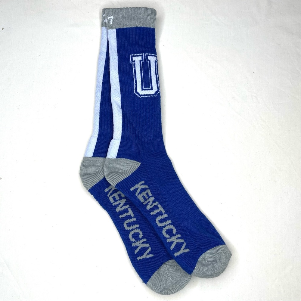 Kentucky Wildcats athletic crew socks